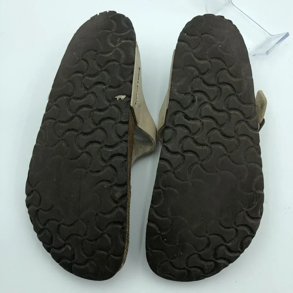 Birkenstock Gizeh Womens 7 EU 38 Leather T Strap Thong Sandal